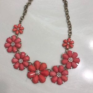💕3for$15💕 Peach Flower Necklace
